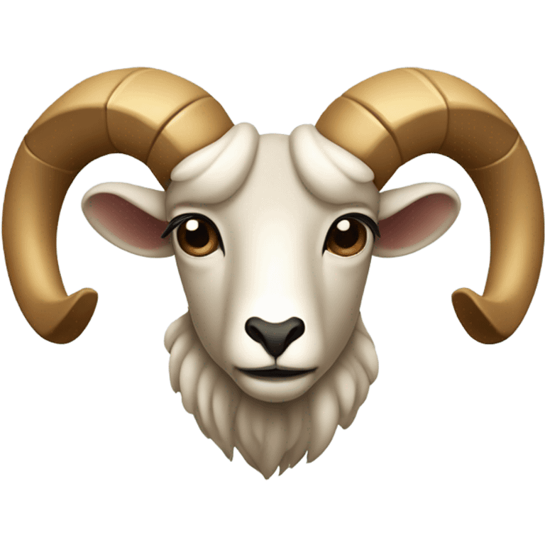 Aries zodiac symbol emoji