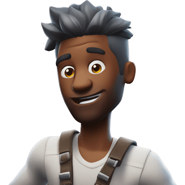 fortnite character cranking 90's emoji