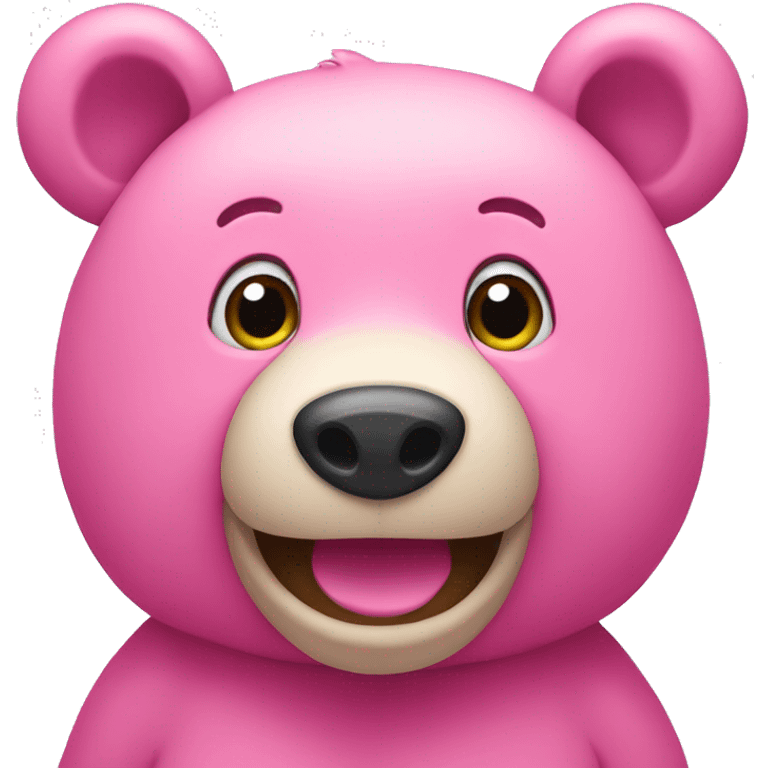 pink bear emoji