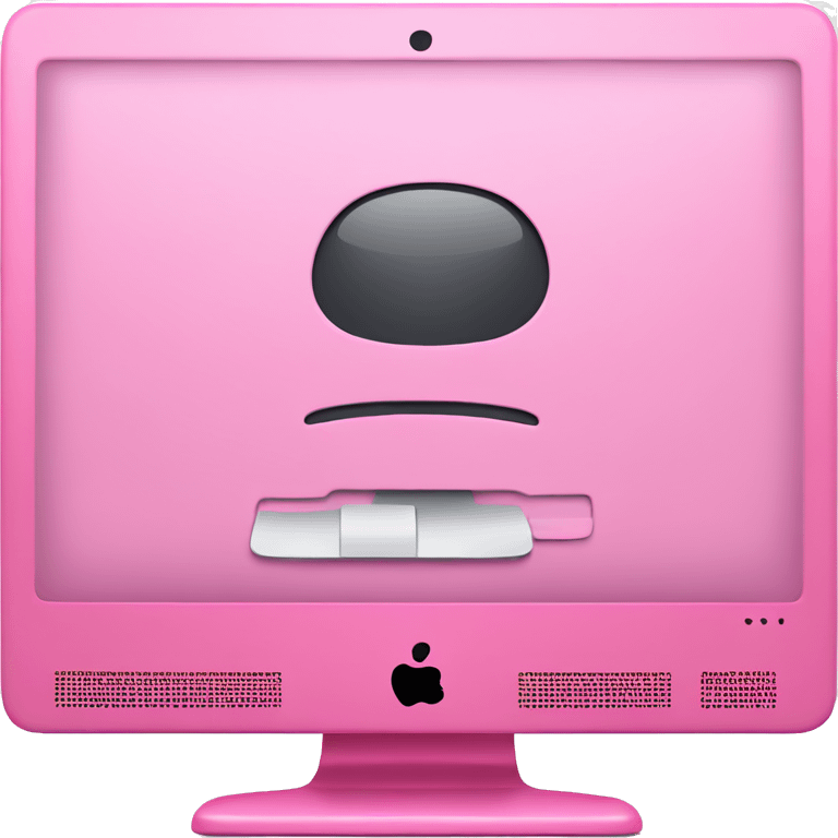 iMac Pink  emoji