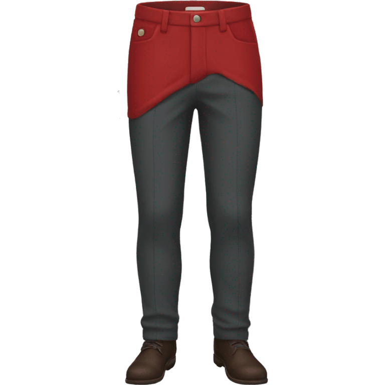 RED TROUSER  emoji