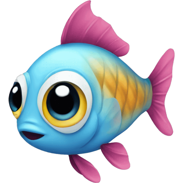 Cute baby fish emoji