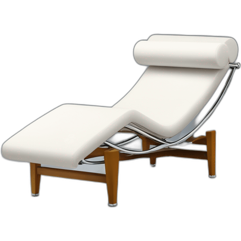 le corbusier chaise longue emoji