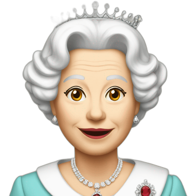 Elizabeth ii queen emoji