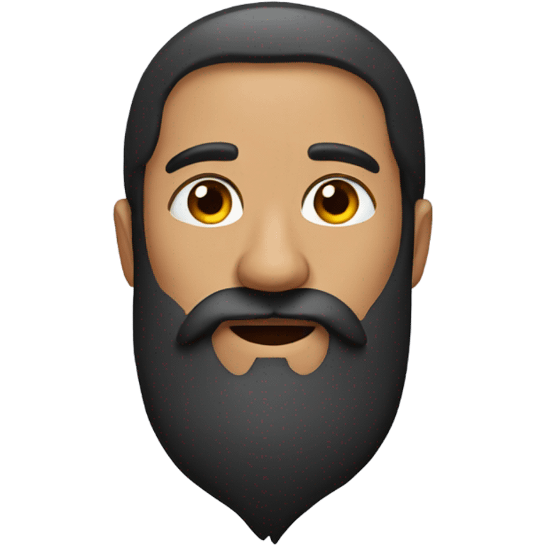 long black beard emoji