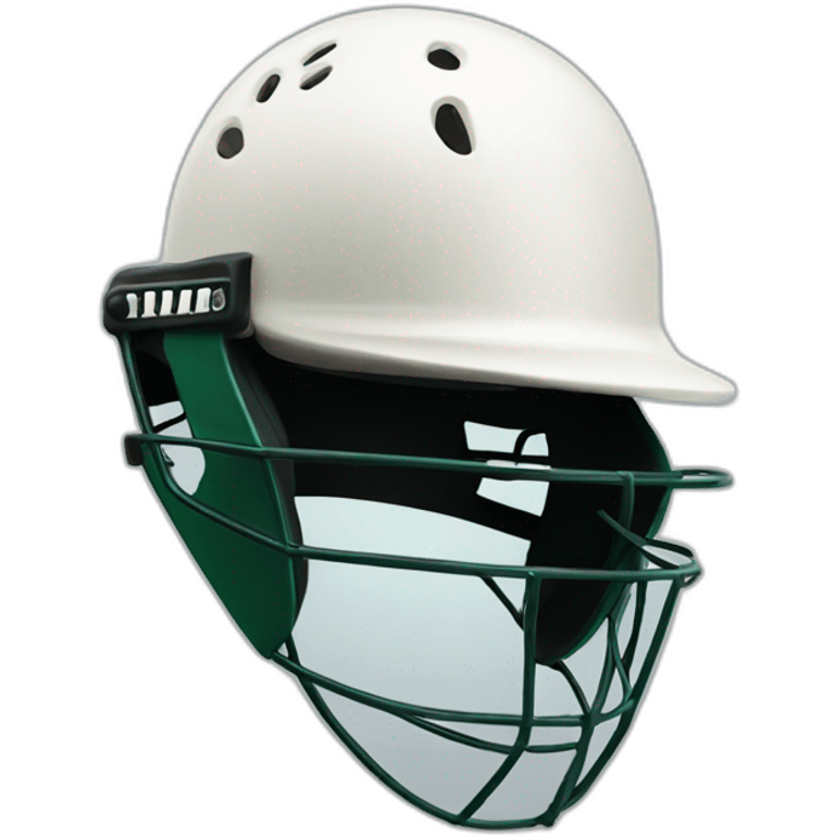 cricket  helmet emoji