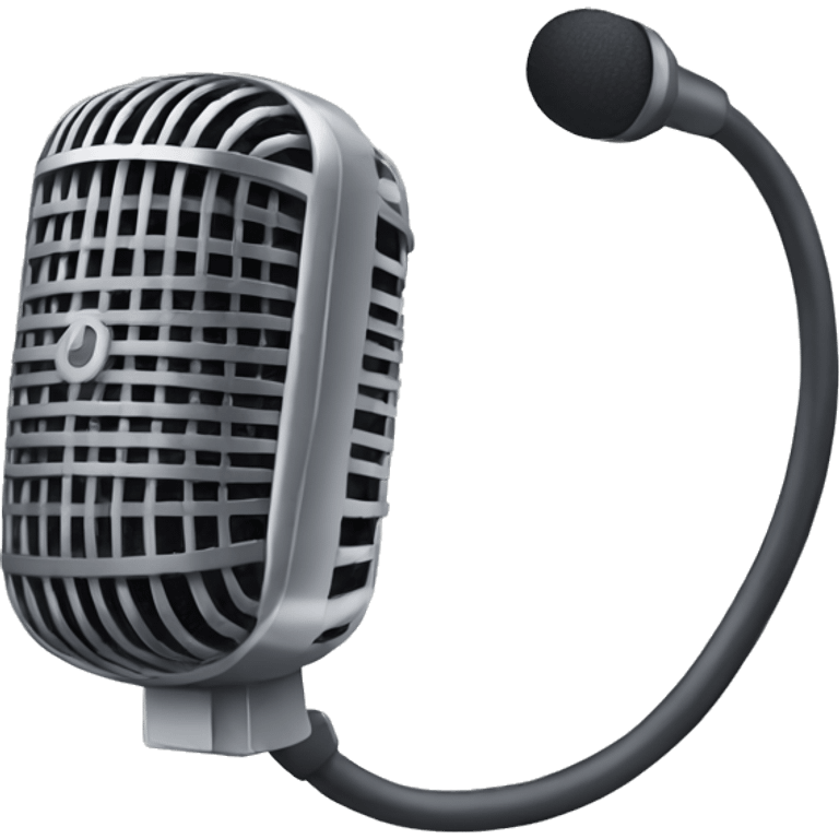 Microphone neuman emoji