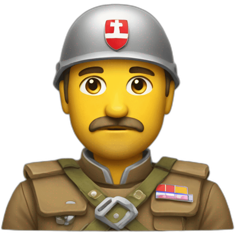 Slovakian mountain general emoji