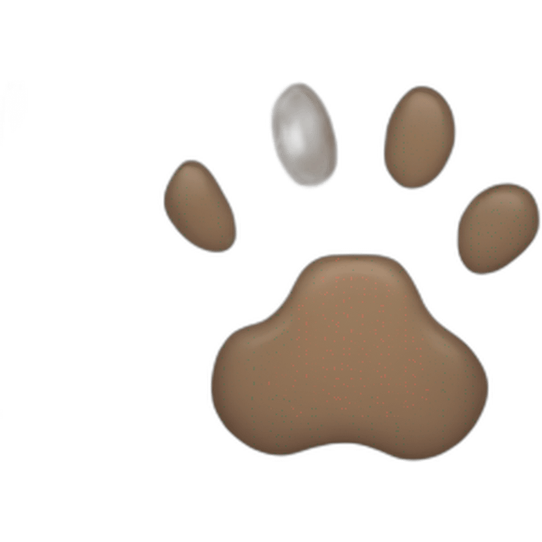 dog paw emoji