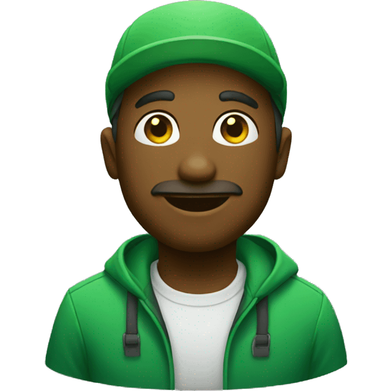 green seller emoji