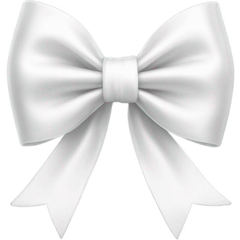 white bow emoji