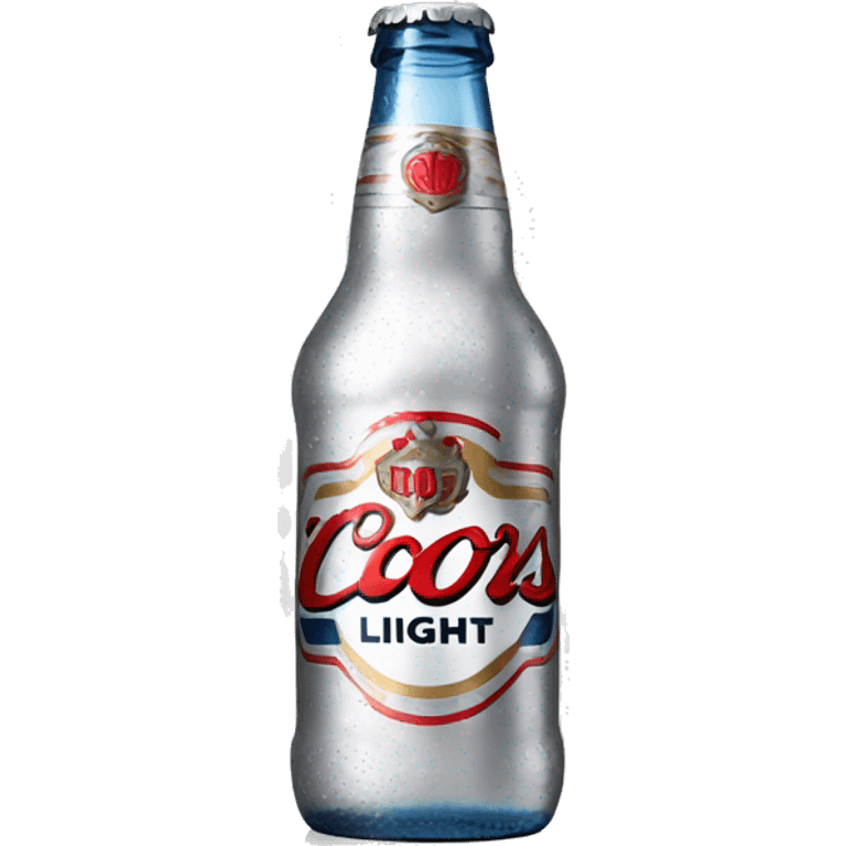 Coors light bottle emoji