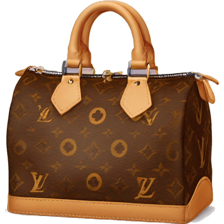 louis Vuitton speedy bag  emoji