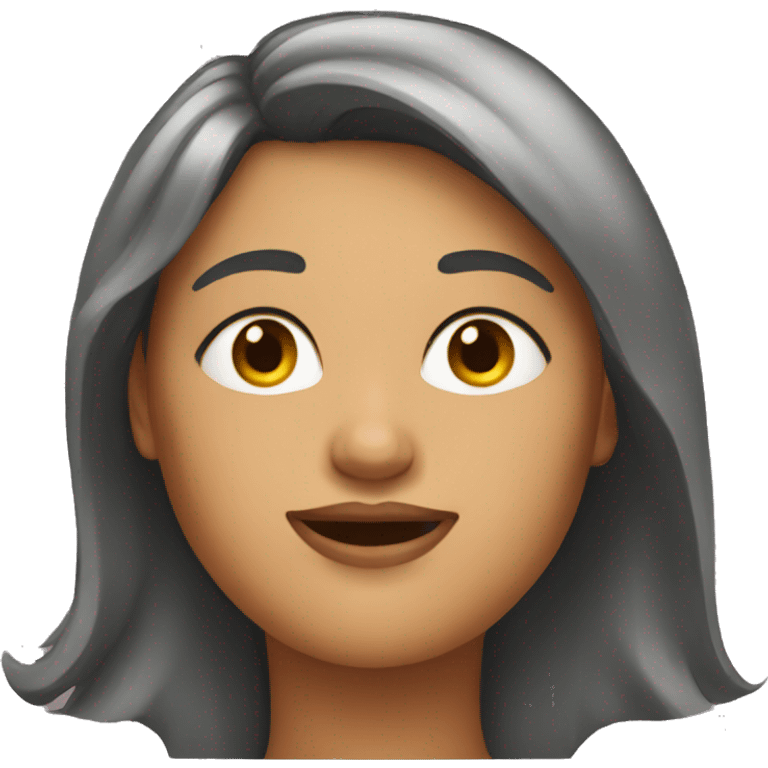 Giant woman emoji