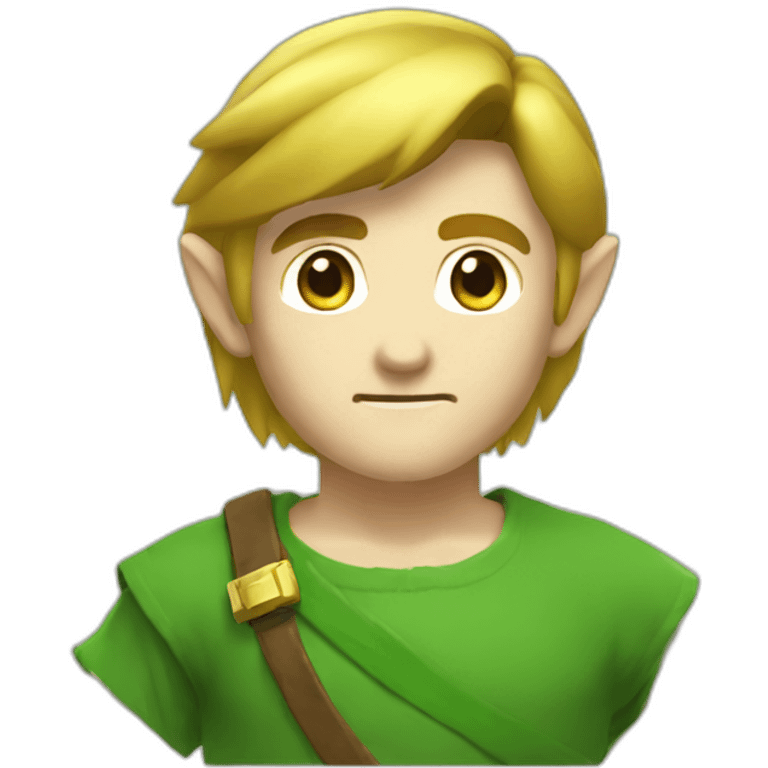 Link from Zelda emoji