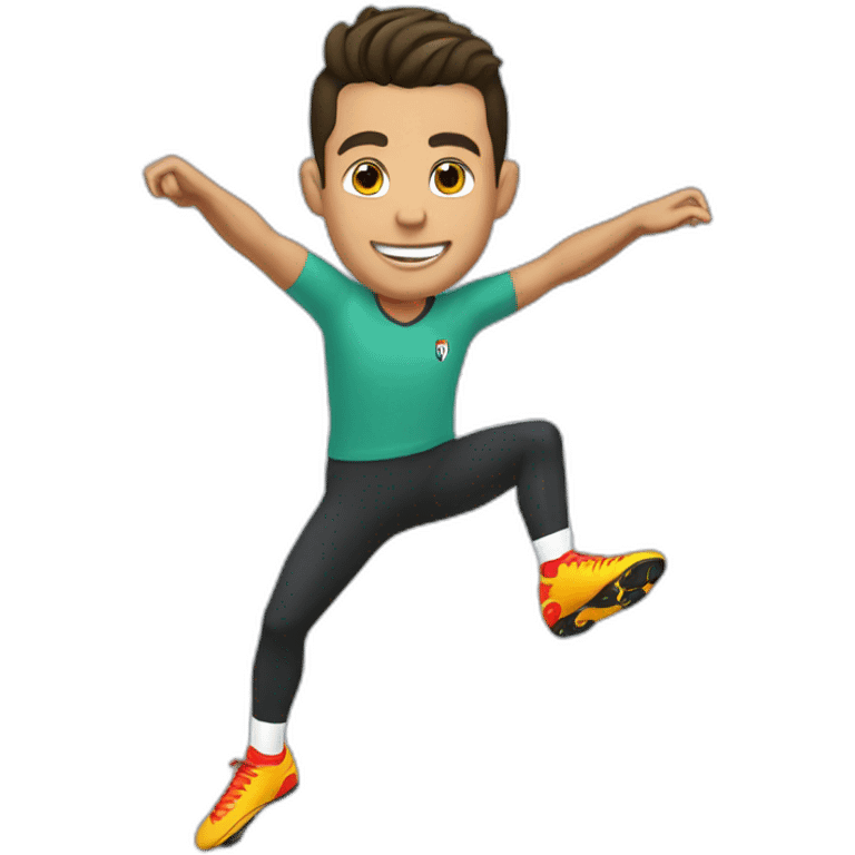 Ronaldo retourner acrobatique emoji