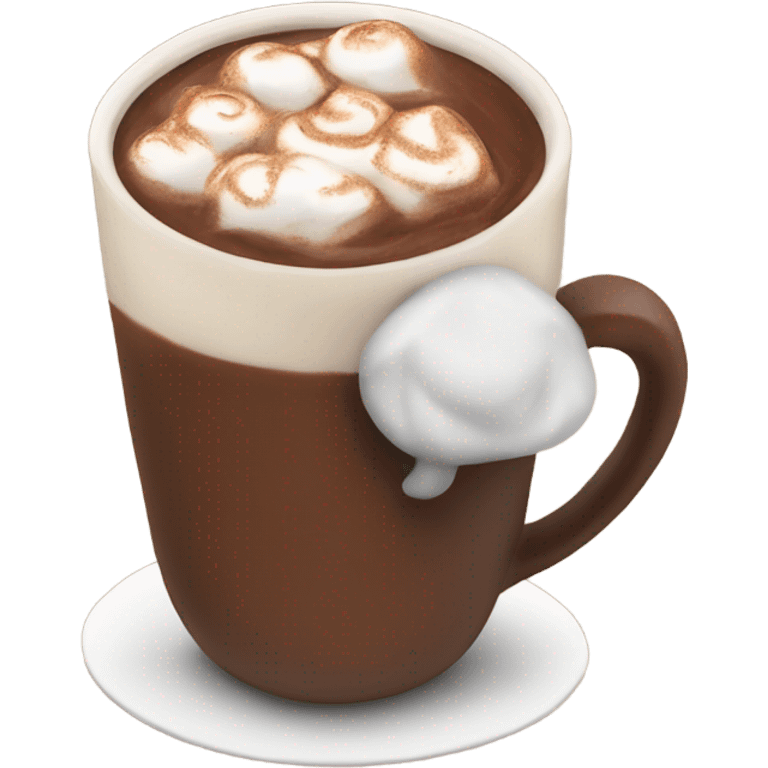 Hot chocolate emoji