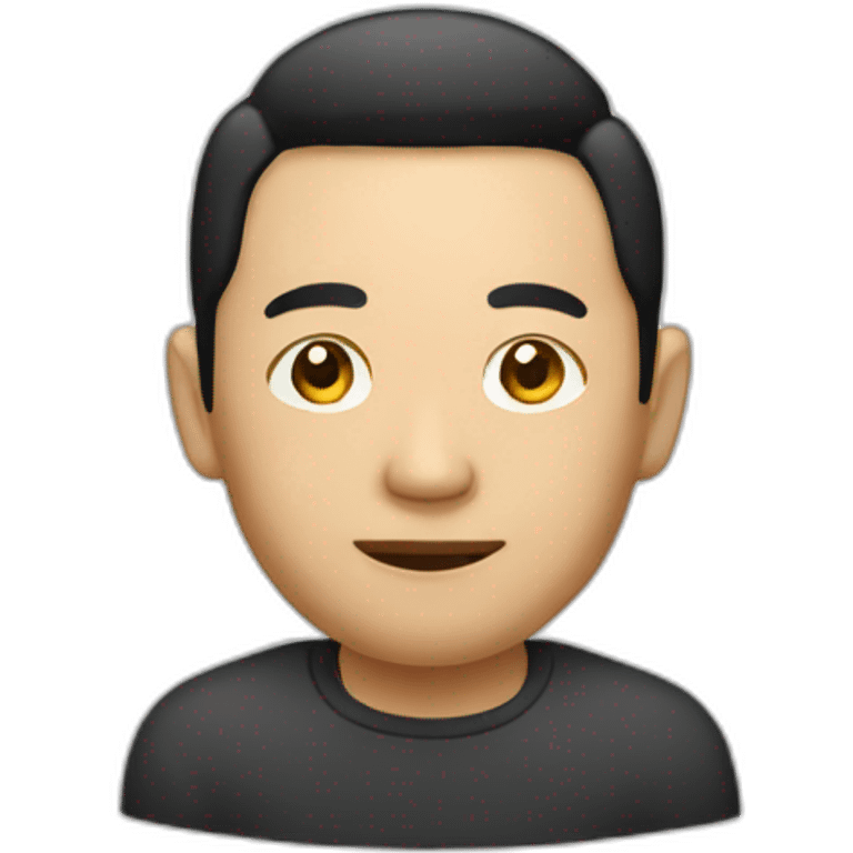 asian man pocker emoji