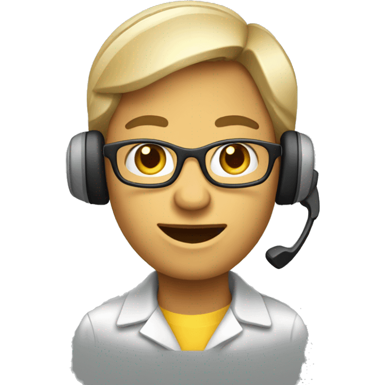 telemarketing agent emoji