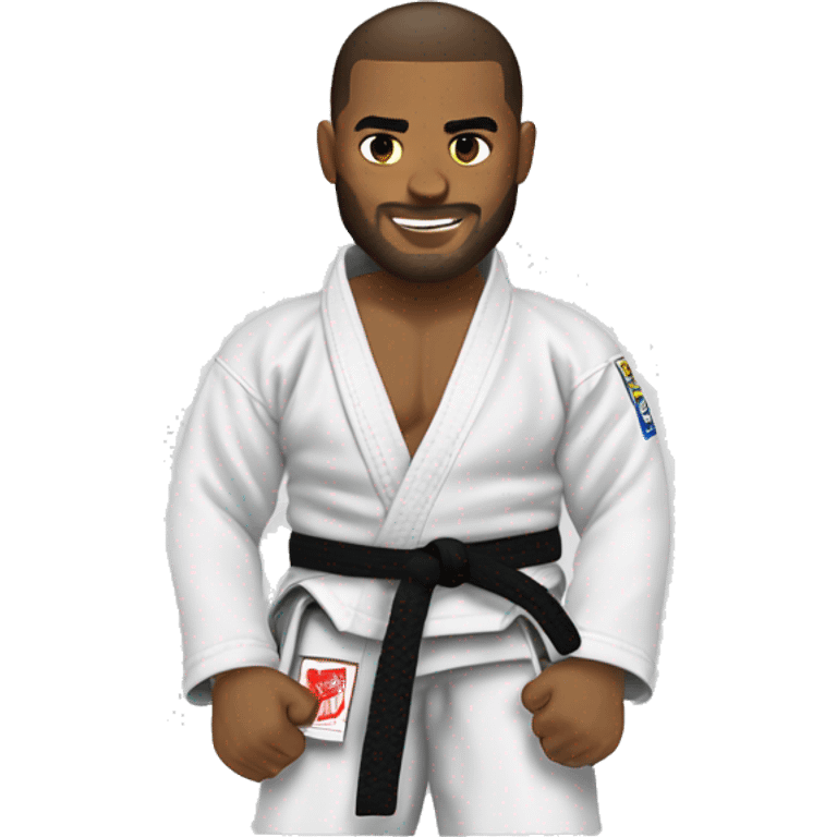 jiu jitsu fighter branca emoji