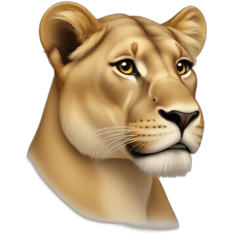 Lioness emoji