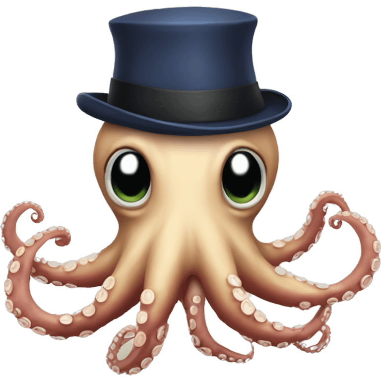 octopus in a hat emoji