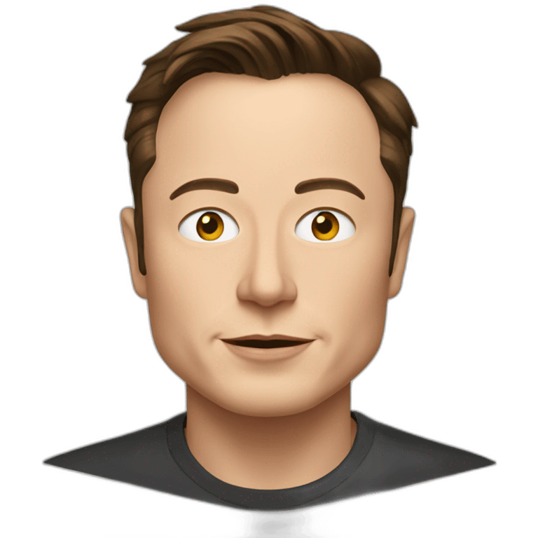 Elon Musk emoji