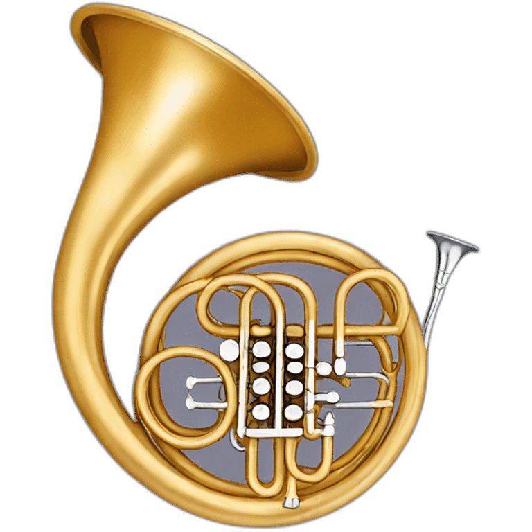 French Horn emoji