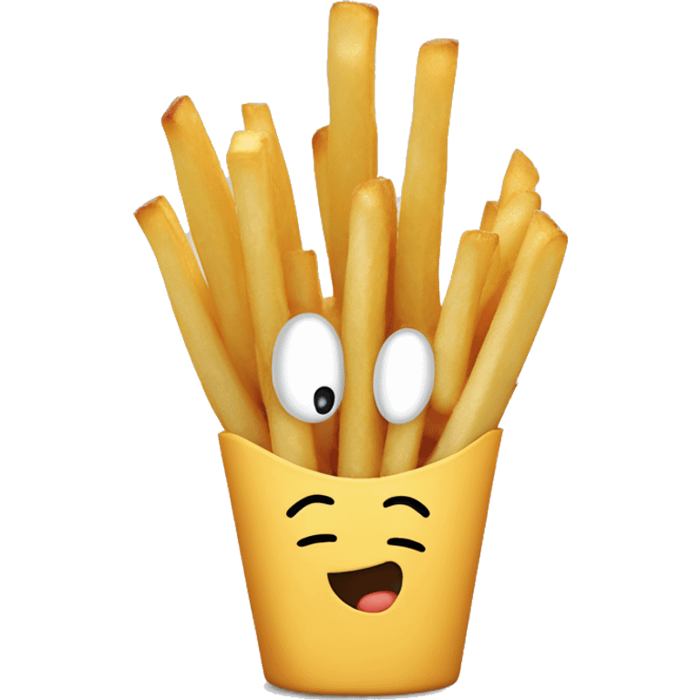 Cute Frenn fries ￼ emoji