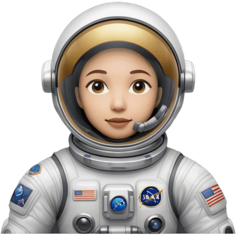 👨‍🚀 Cinematic Realistic Astronaut – A highly detailed depiction of an astronaut in a state-of-the-art space suit, floating weightlessly in the vast expanse of space. The reflective visor hides the face so we do not see the astronauts face, while intricate suit details and soft lighting create an immersive sense of realism. emoji