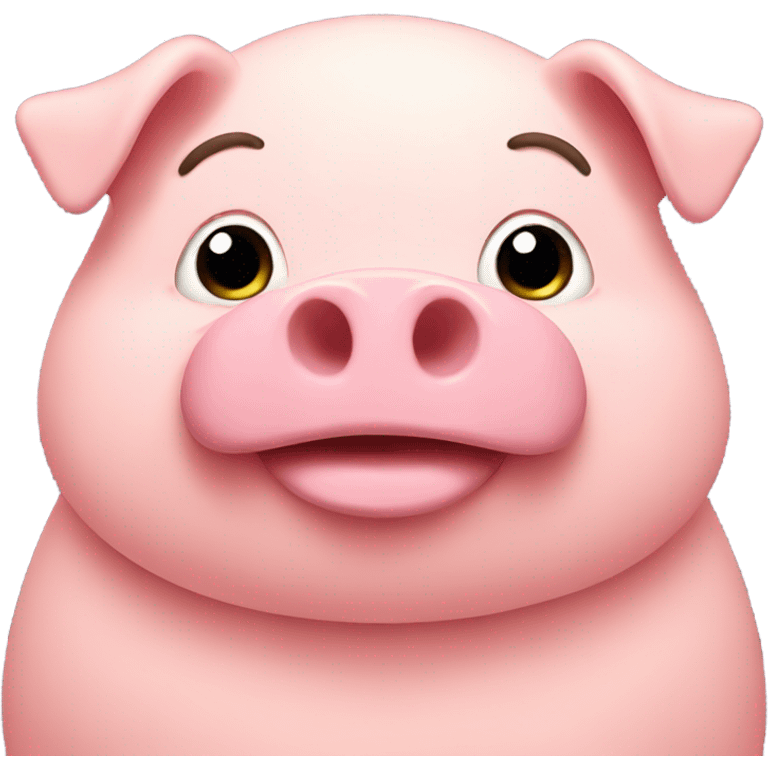 Fat pig  emoji