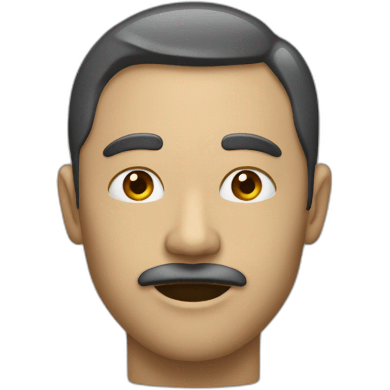 homme qui a la bouche ouverte emoji