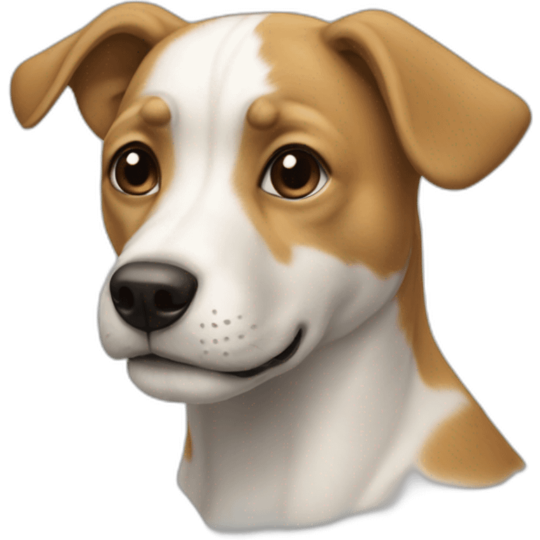 chien qui rigole emoji