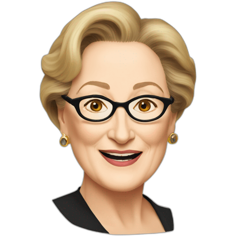 Meryl Streep emoji