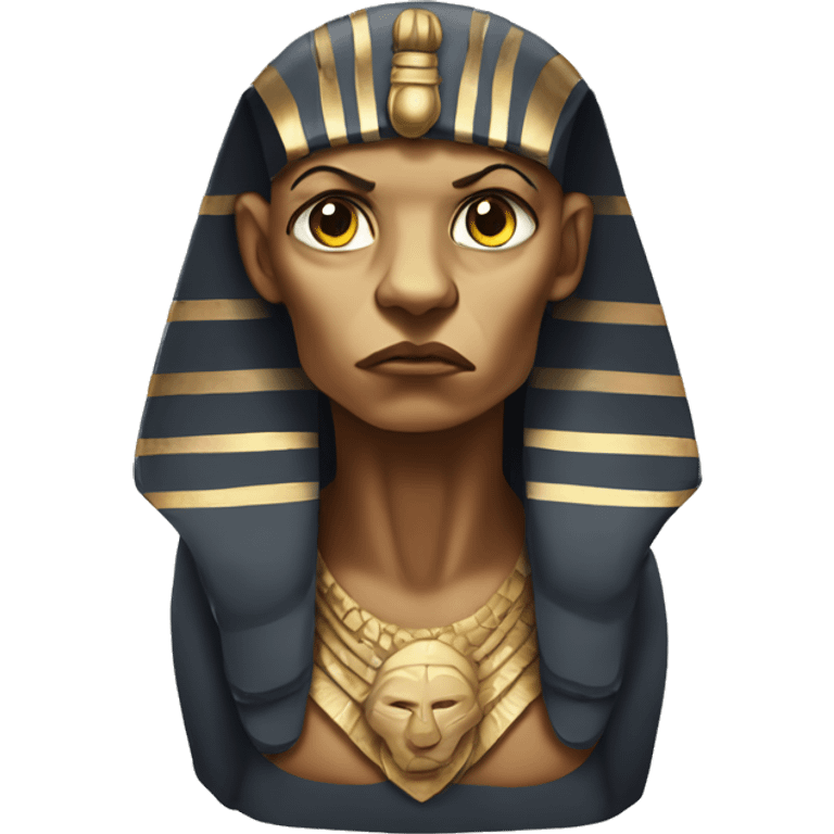 The Disgruntled Sphinx emoji