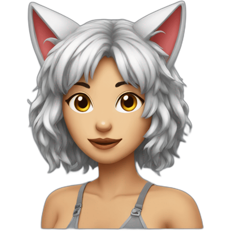 hot catgirl emoji