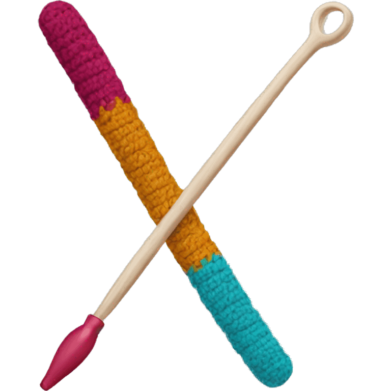 Crochet hook  emoji