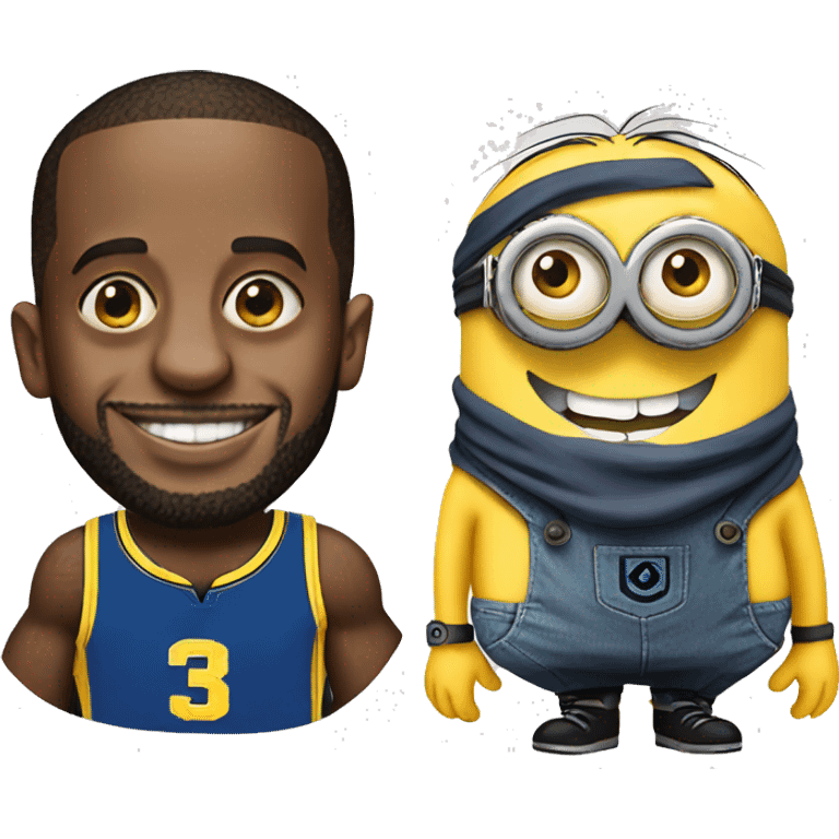 minion and lebron emoji