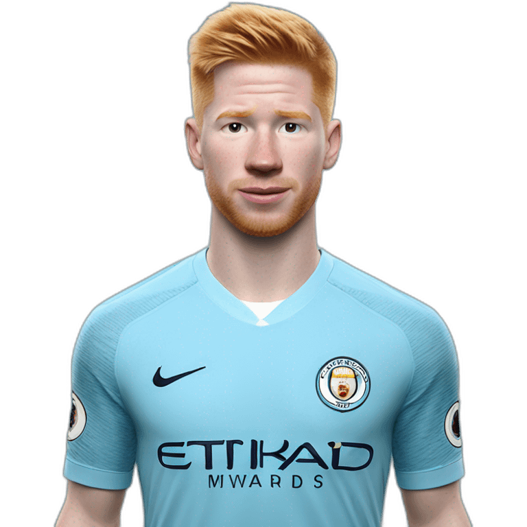  de bruyne emoji