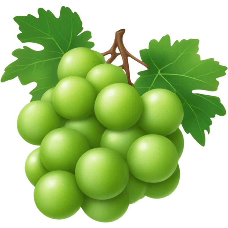 Green grapes emoji