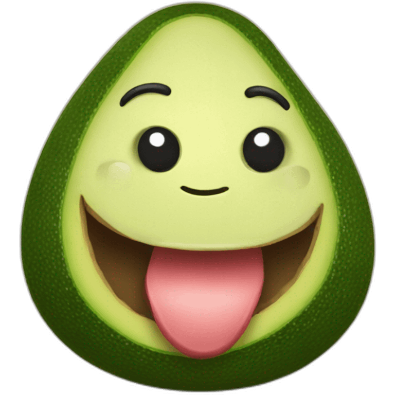 fat-avocado-smiling emoji