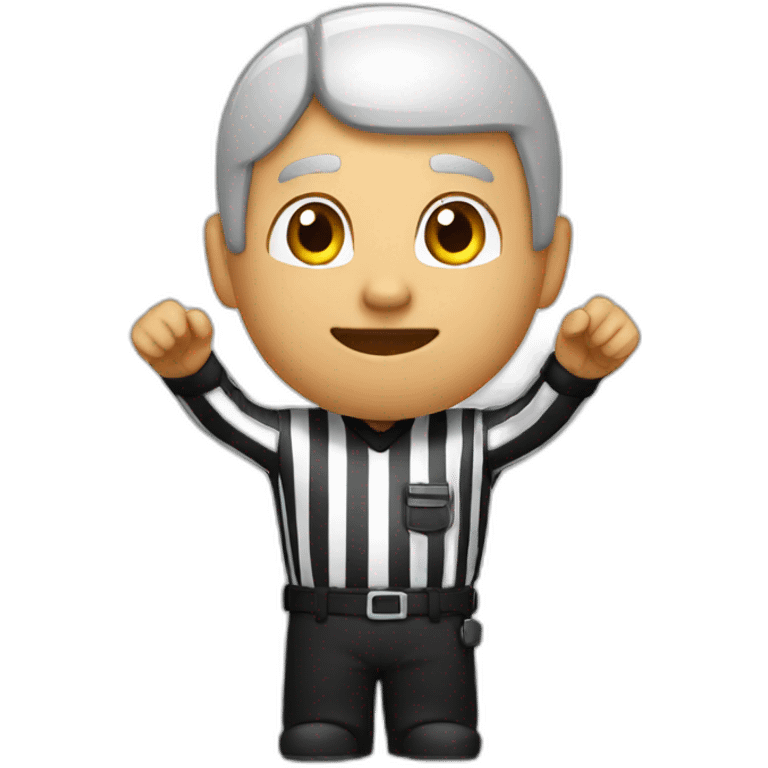 referee touchdown emoji