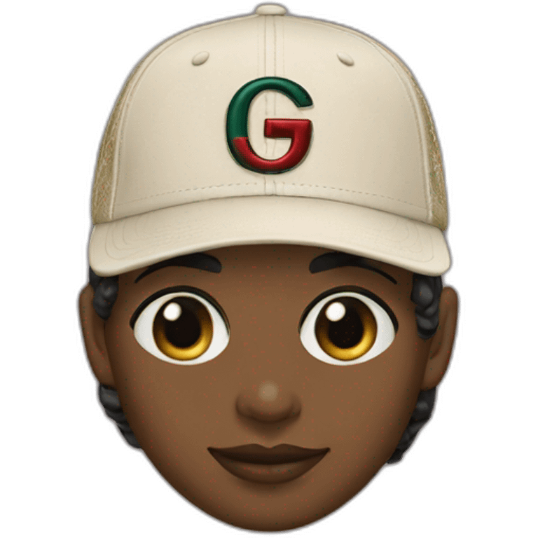 Casquette Gucci emoji