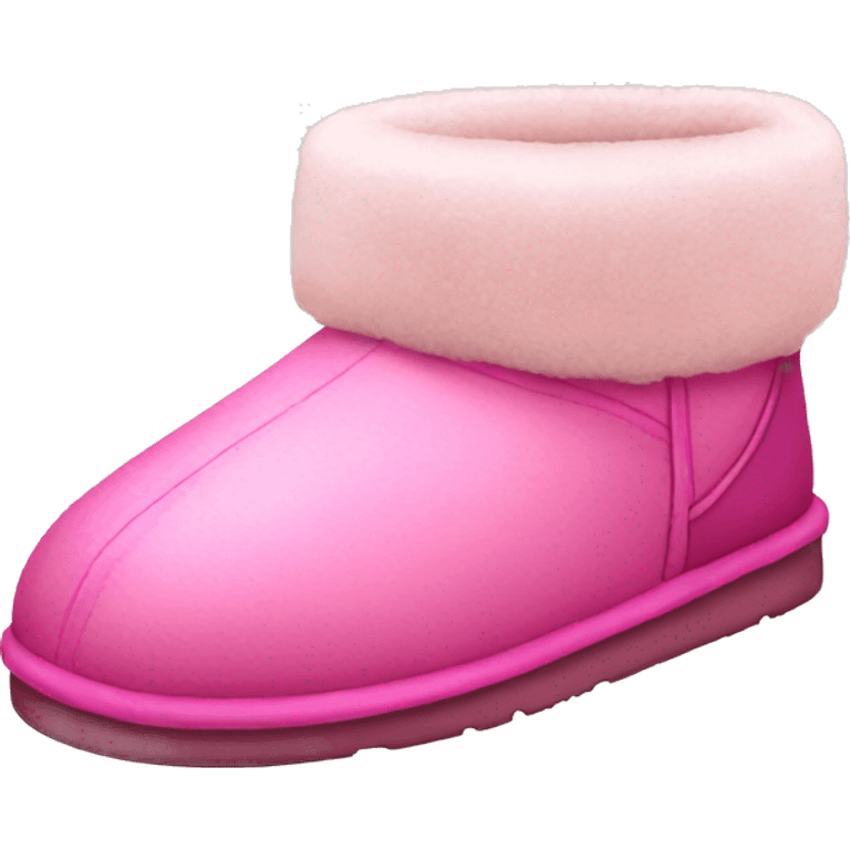 Pink uggs slippers emoji