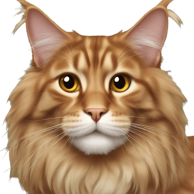 Maine Coon red emoji