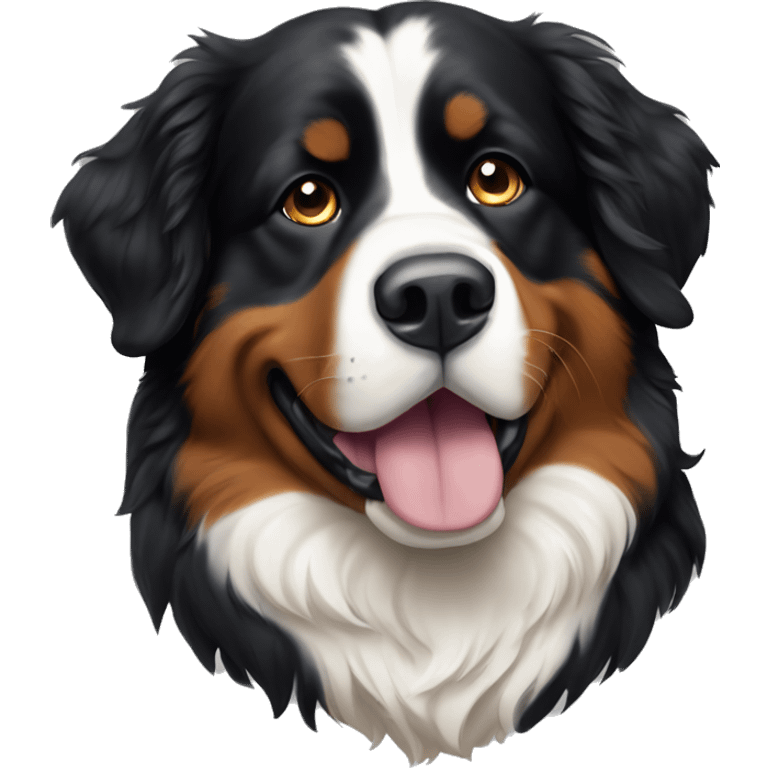 Bernese mountain dog emoji