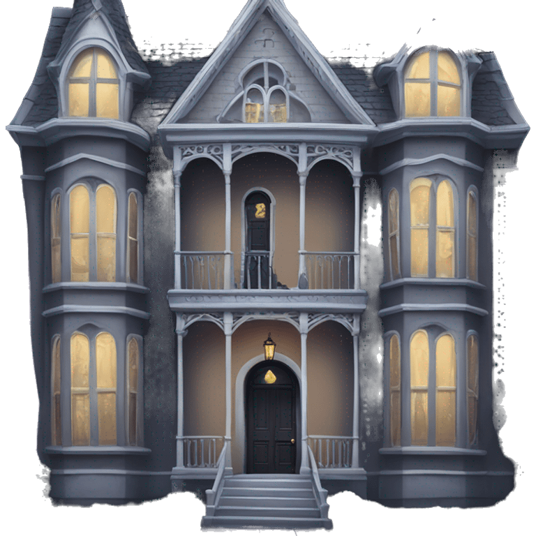 Beautiful Addams sprawling 12 story tall haunted dream mansion  emoji