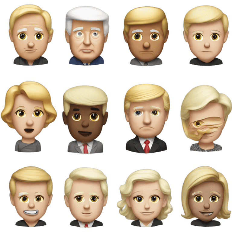 ￼Trump emoji