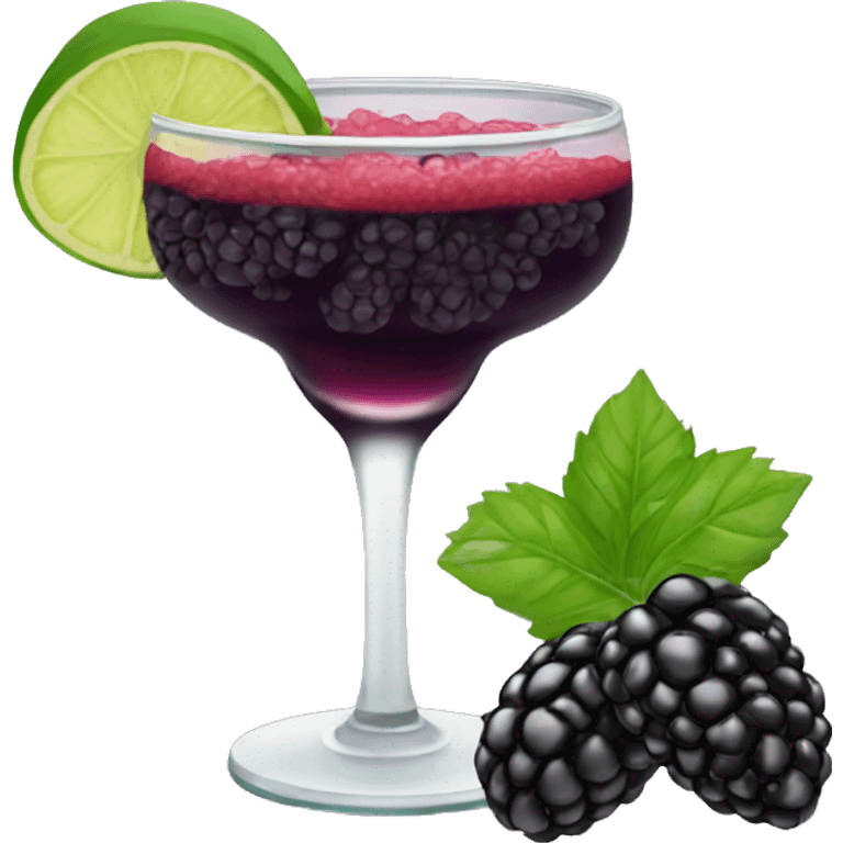 Blackberry Margarita emoji