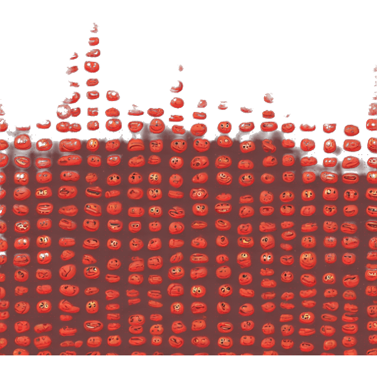 99 red underlined twice, like this emoji 💯 emoji